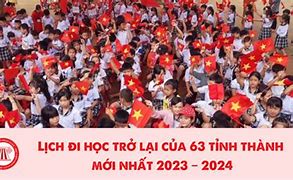 Lịch Đi Học Lại 2023 Lâm Đồng